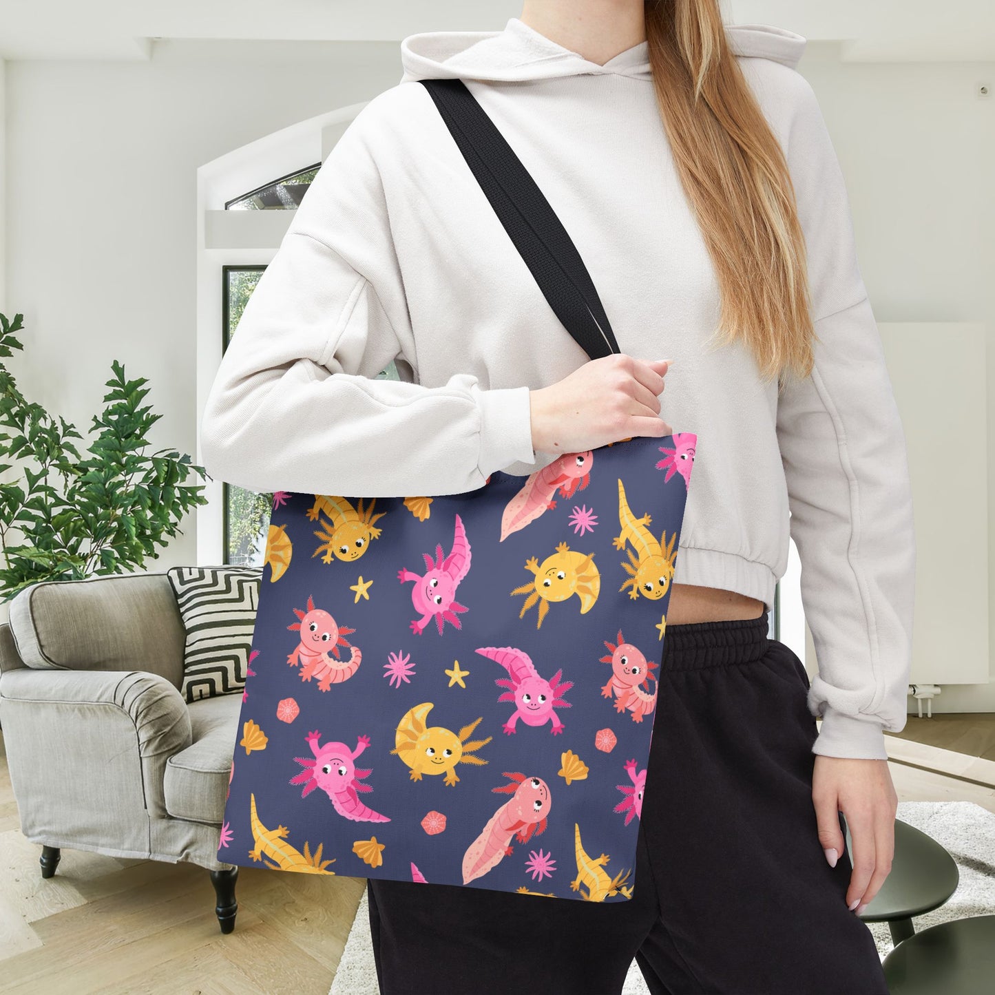 AxoDreams Canvas Tote Bag