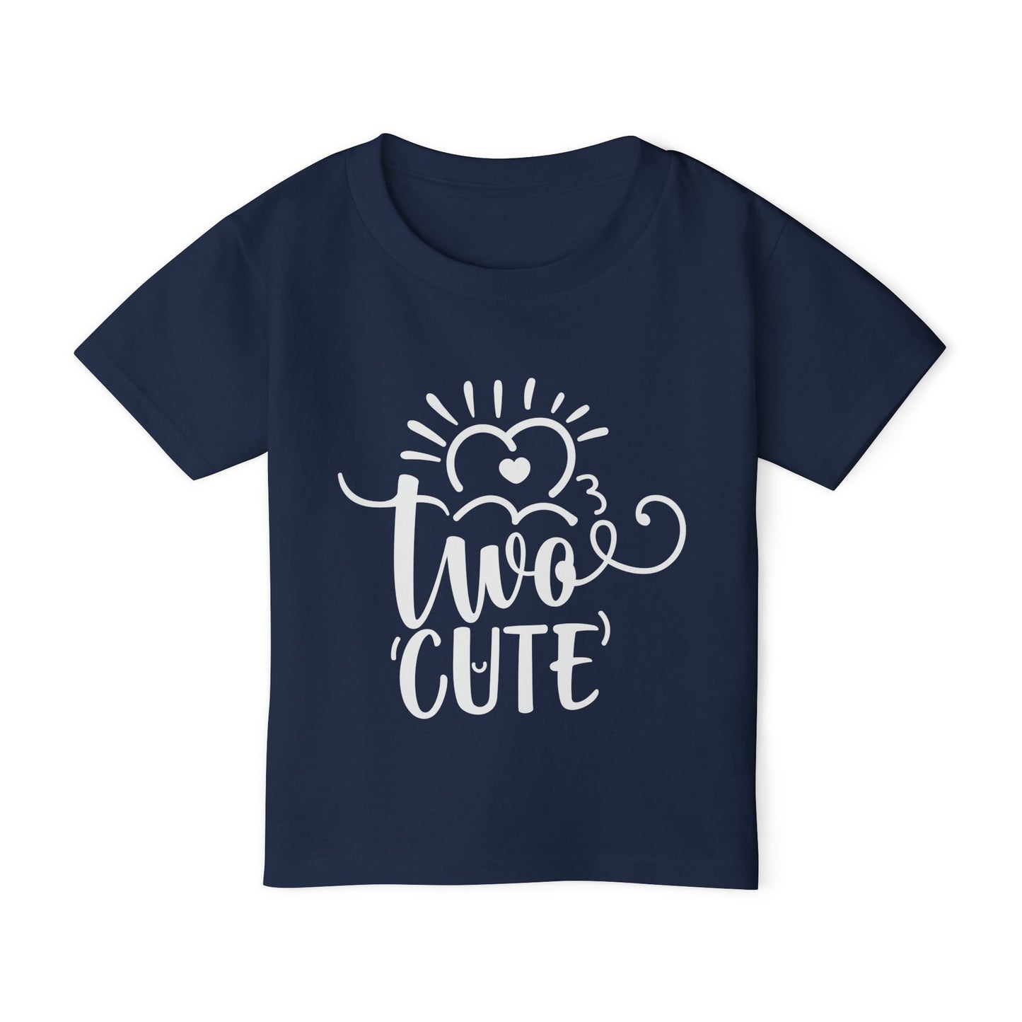 Two Cute Heavy Cotton™ Toddler T-shirt
