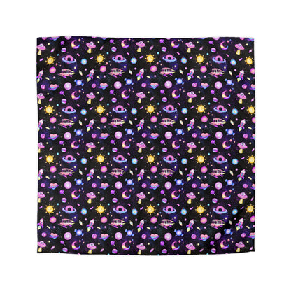 Cosmic Recess Microfiber Duvet Cover