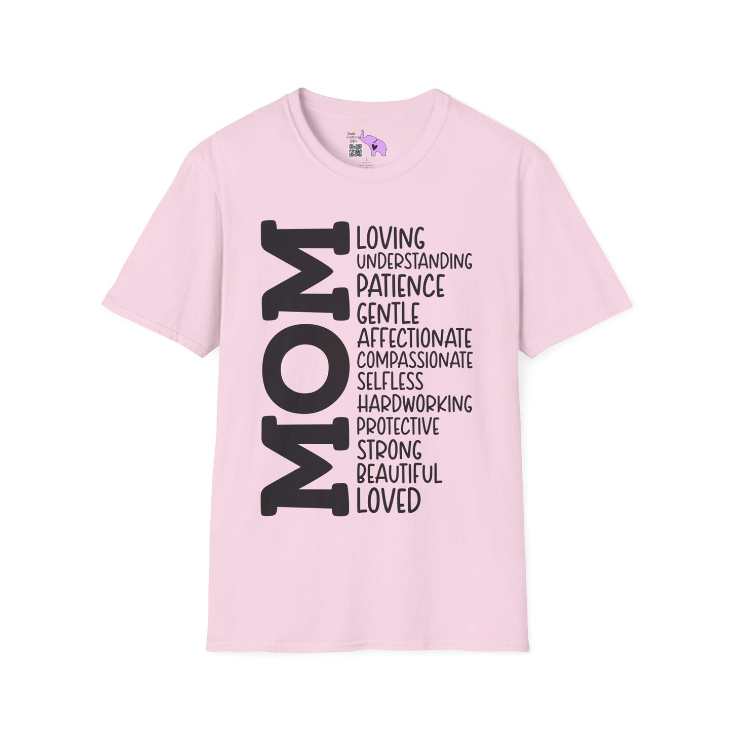 Mom Description Adult T-shirt