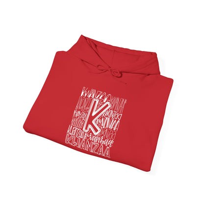 Kwanzaa Wordcloud Adult Heavy Blend™ Hoodie