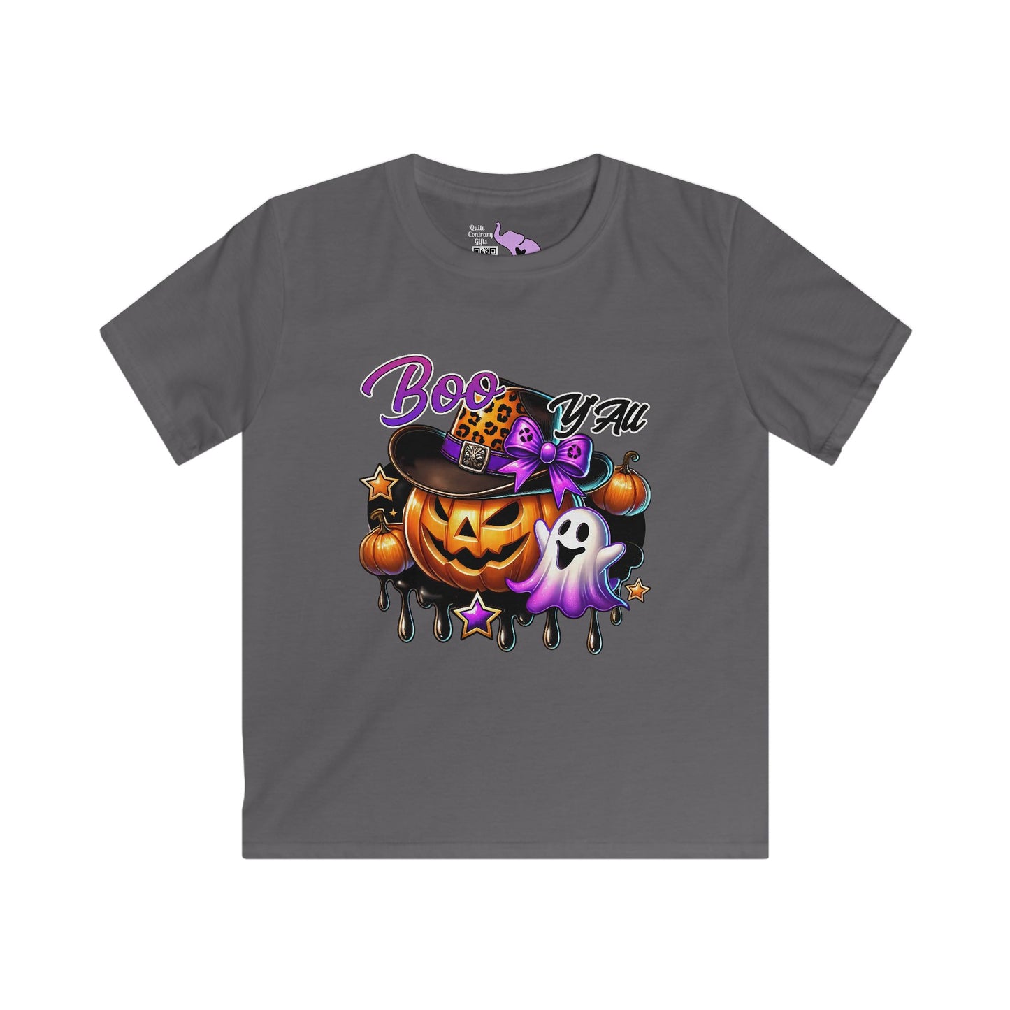 Boo Y'all Youth Softstyle Tee