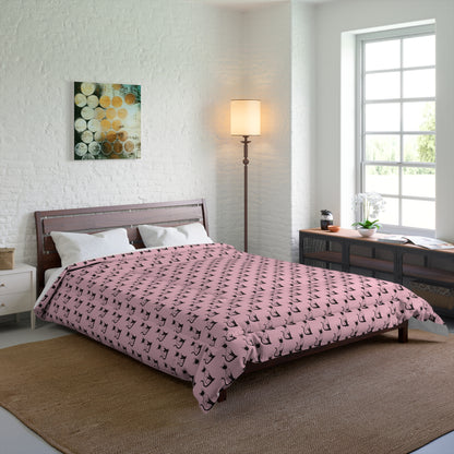 Siamese Charm – Pink Whisper Comforter
