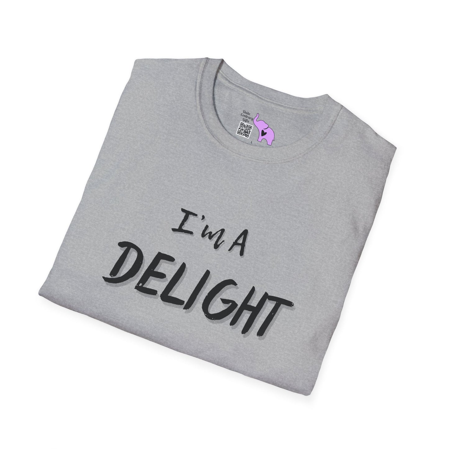 I'm A Delight Adult T-shirt