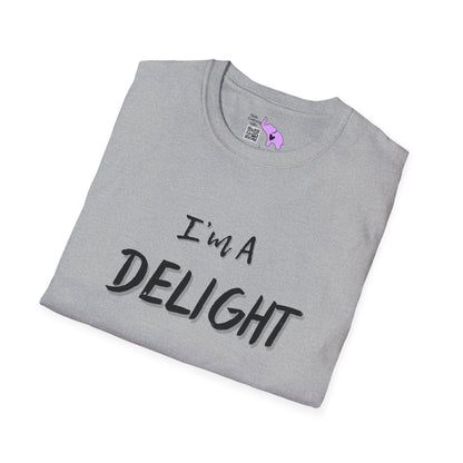 I'm A Delight Adult T-shirt