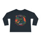 Cool Dinosaur Toddler Long Sleeve Tee