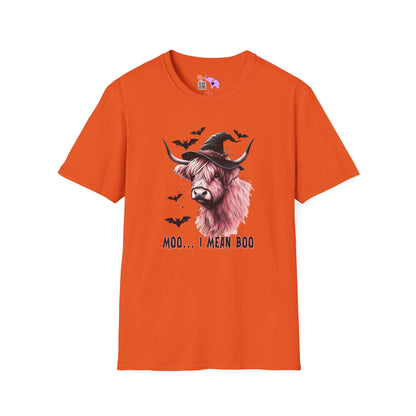 Moo...I Mean Boo Adult T-shirt