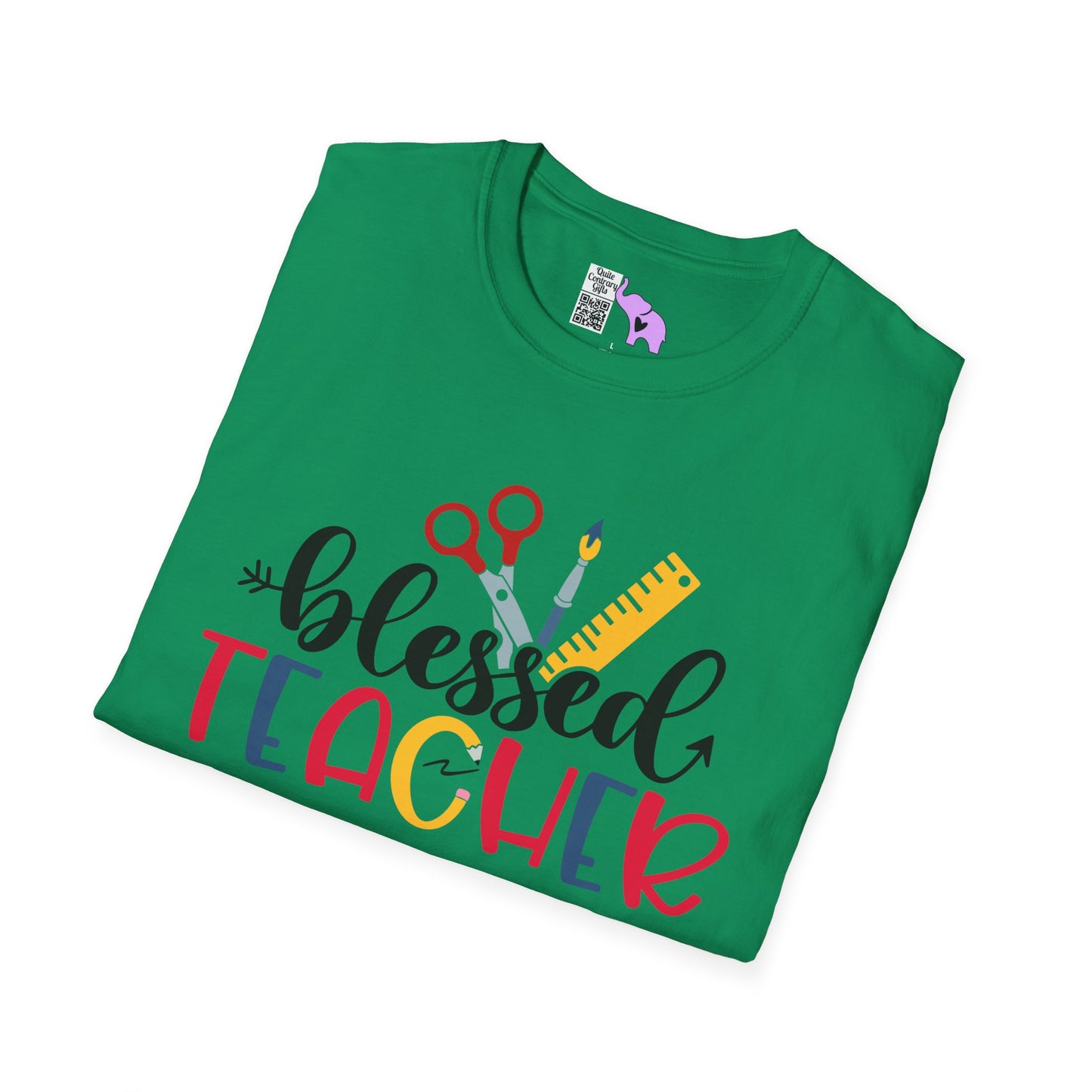 Blessed Teacher Adult T-shirt