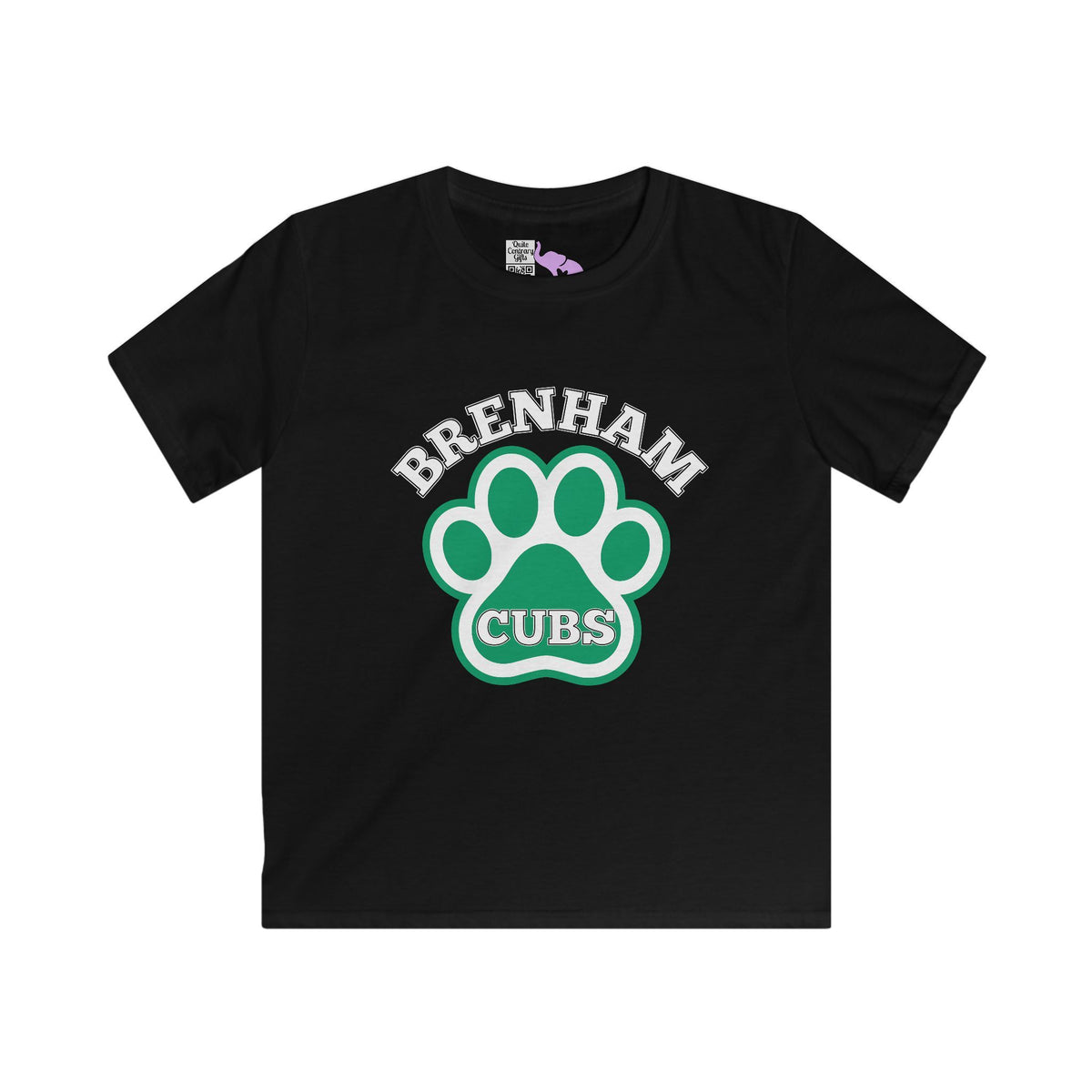 Brenham Paw Pride Youth Softstyle Tee