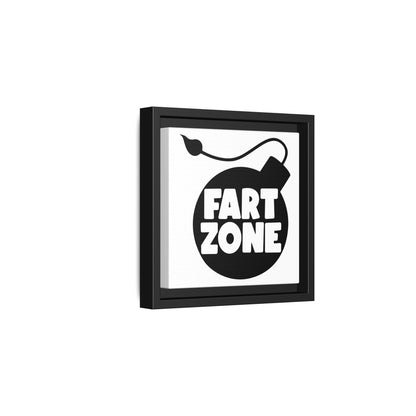 Fart Zone Canvas Bathroom Art
