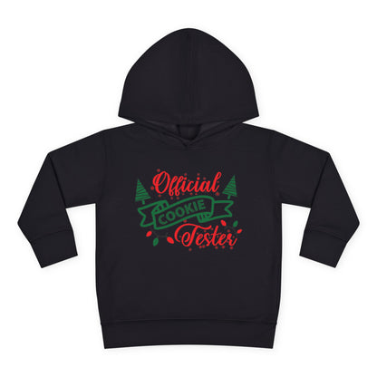 Official Cookie Tester Toddler Pullover Fleece Hoodie