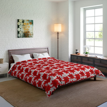 Christmas Blossom Sketch Comforter