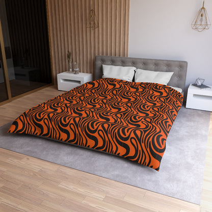 Tiger Stripes Microfiber Duvet Cover