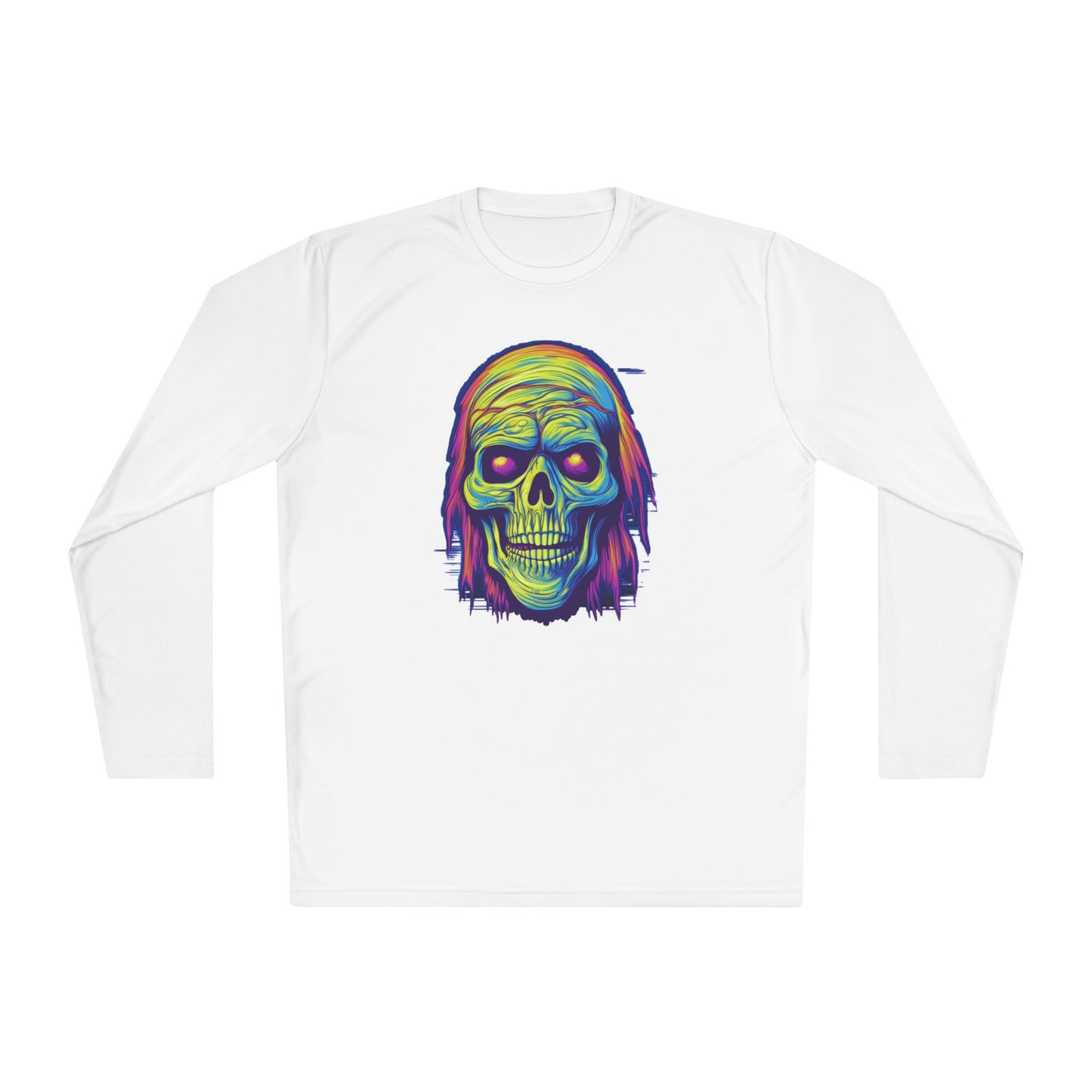 Creepy Zombie Adult Long Sleeve Tee