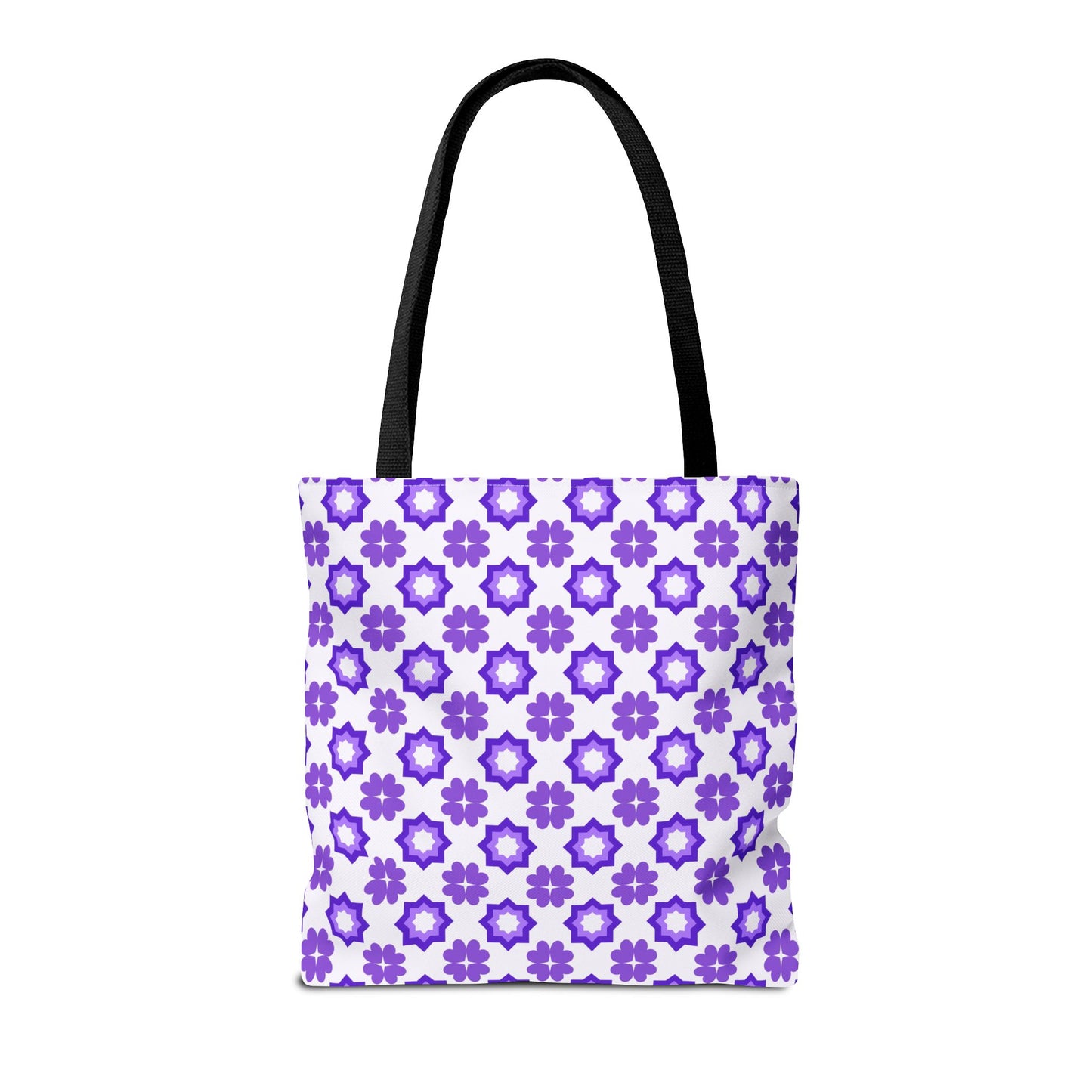 Purple Prism Garden Canvas Tote Bag