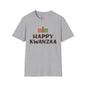 Happy Kwanzaa (Kinara) Adult T-shirt