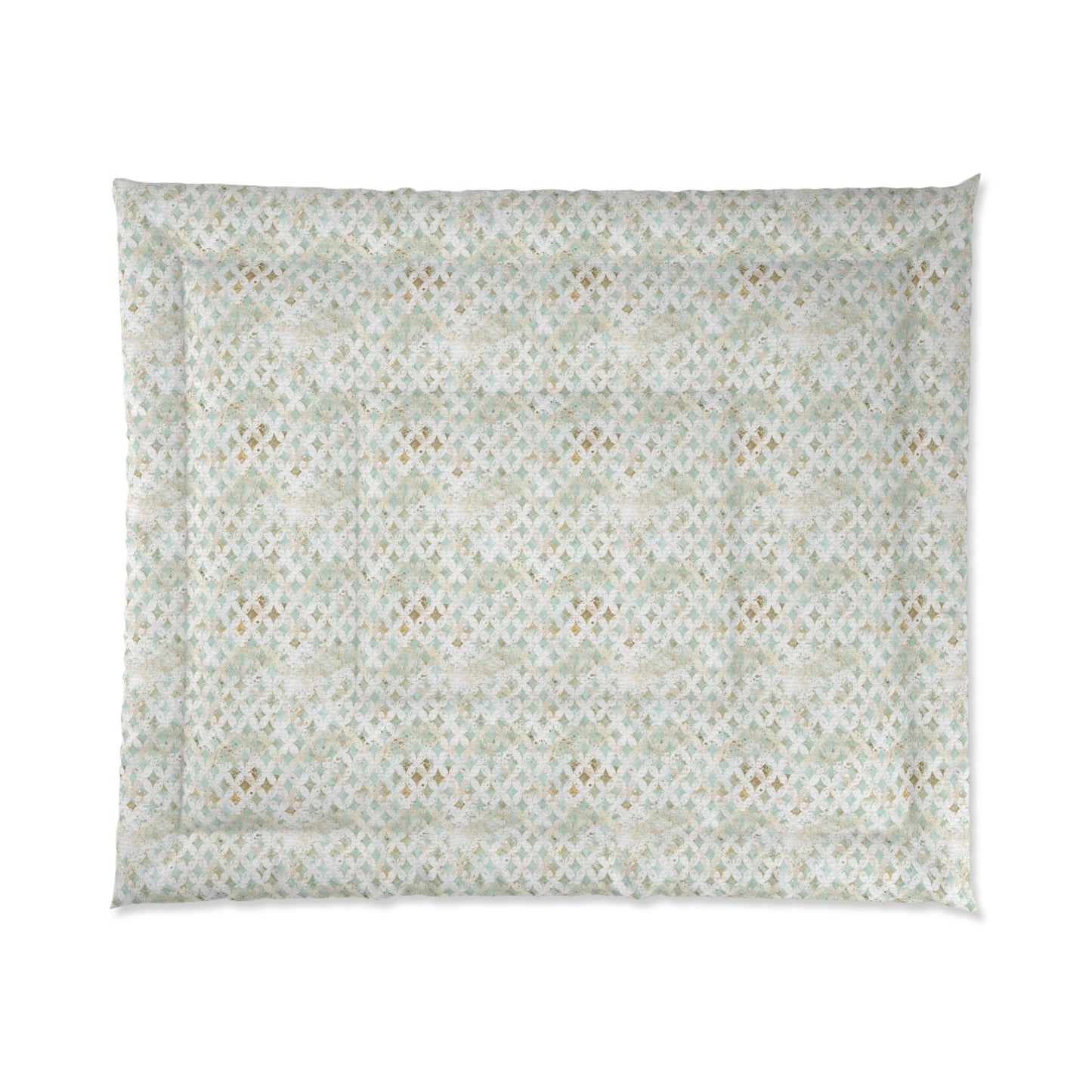 Faded Correspondence Comforter