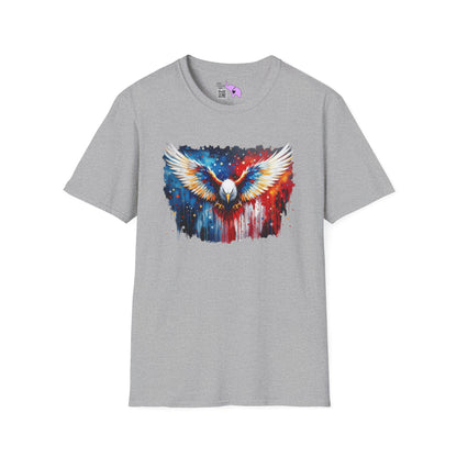 American Bald Eagle in Flight Adult T-shirt