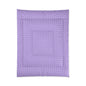 Purple Prism Garden Comforter