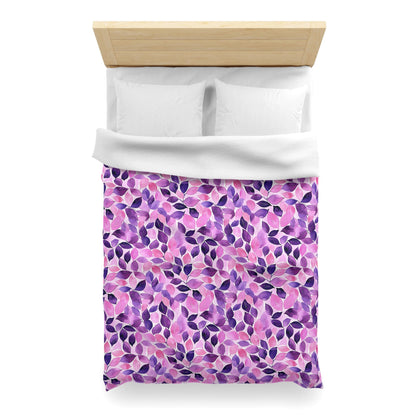 Lilac Serenade Microfiber Duvet Cover