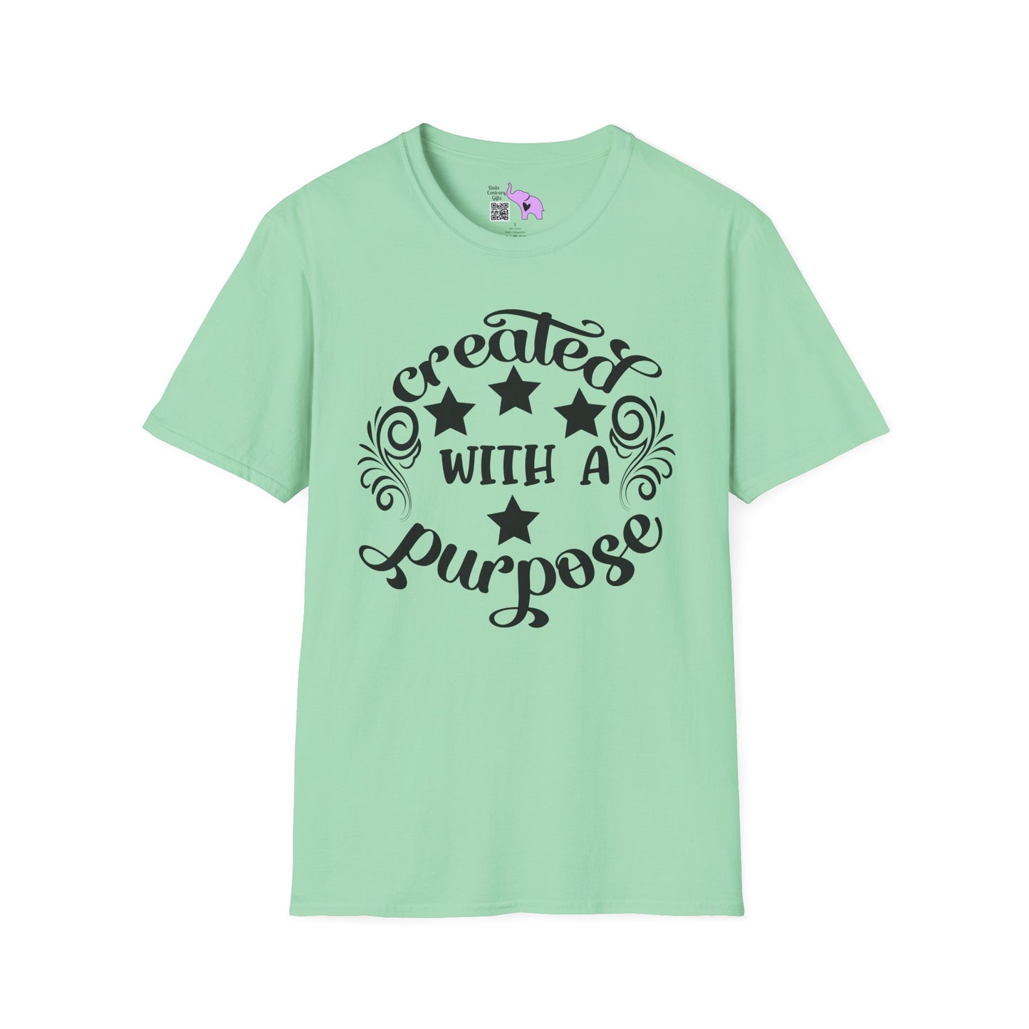 Created With A Purpose Adult T-shirt