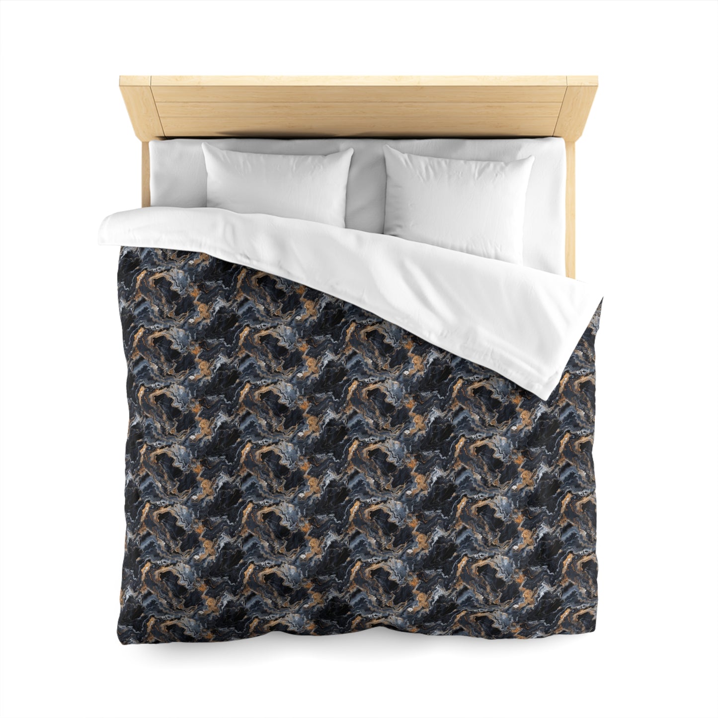 Moonspill Marble Microfiber Duvet Cover