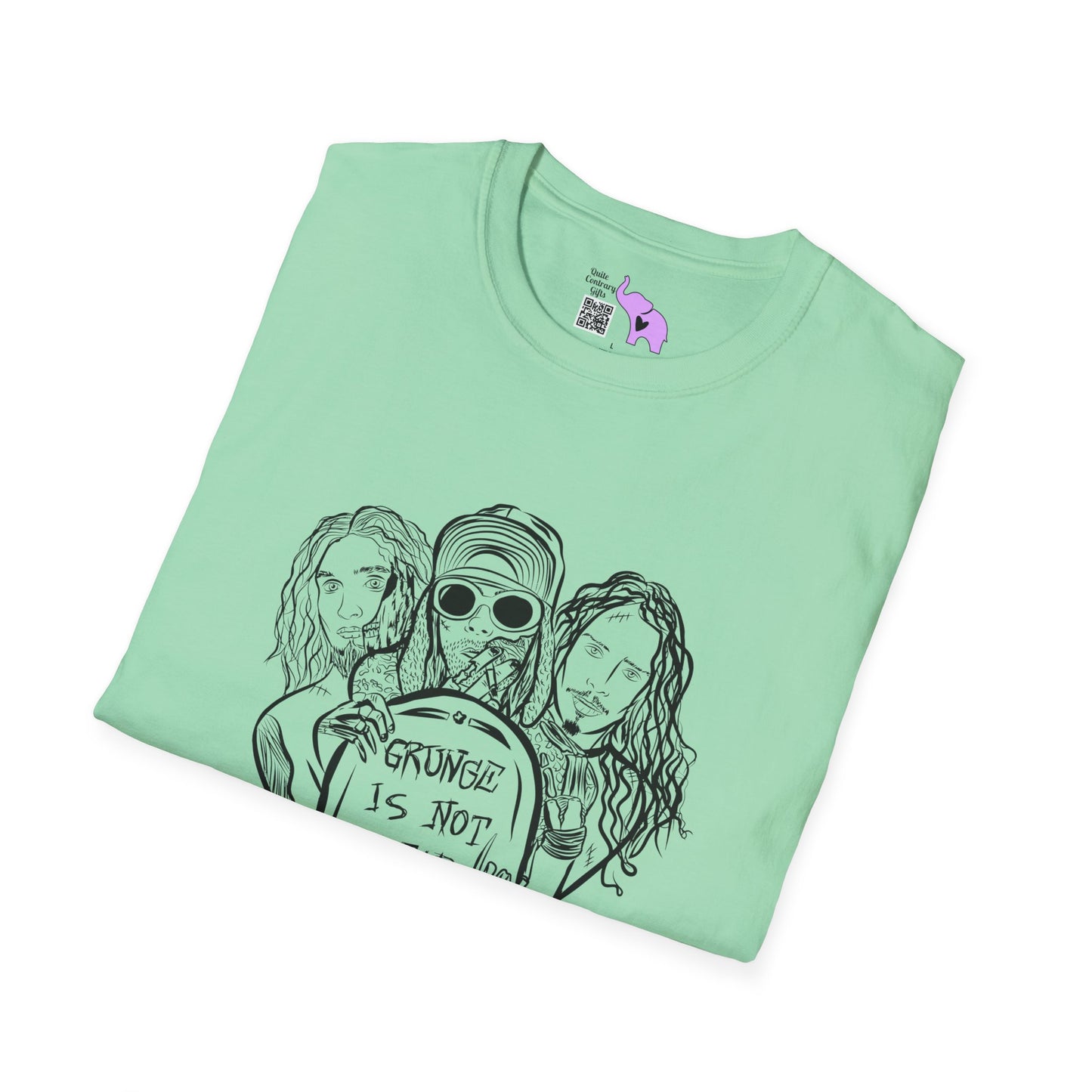 Grunge Is Not Dead Adult T-shirt