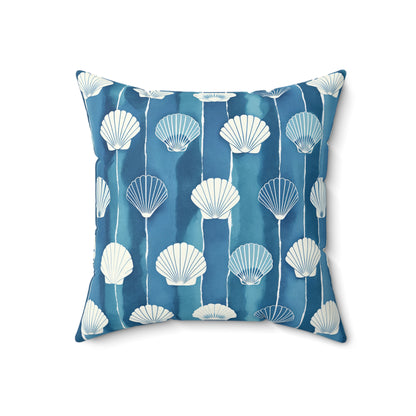 Oceanline Shells Throw Pillow