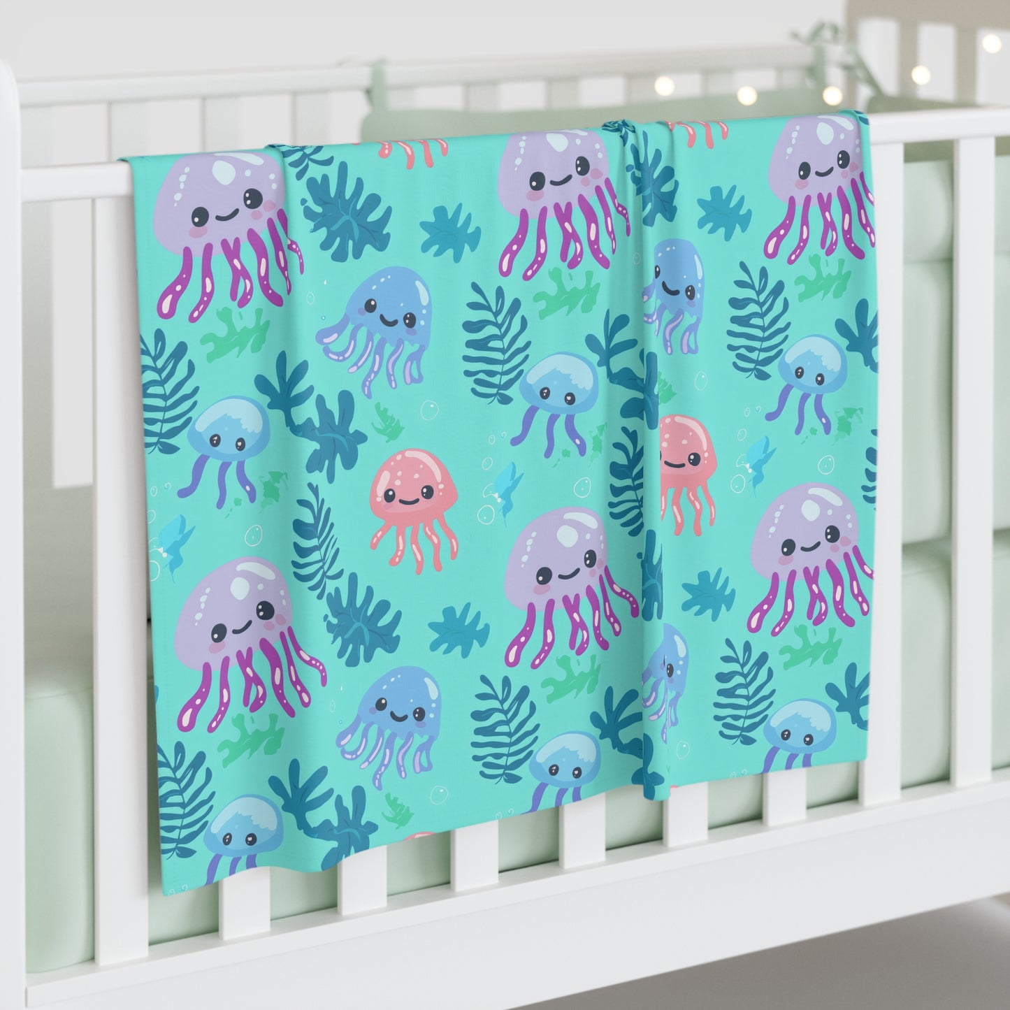 Jellyfish Daydreams Baby Swaddle Blanket