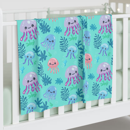 Jellyfish Daydreams Baby Swaddle Blanket
