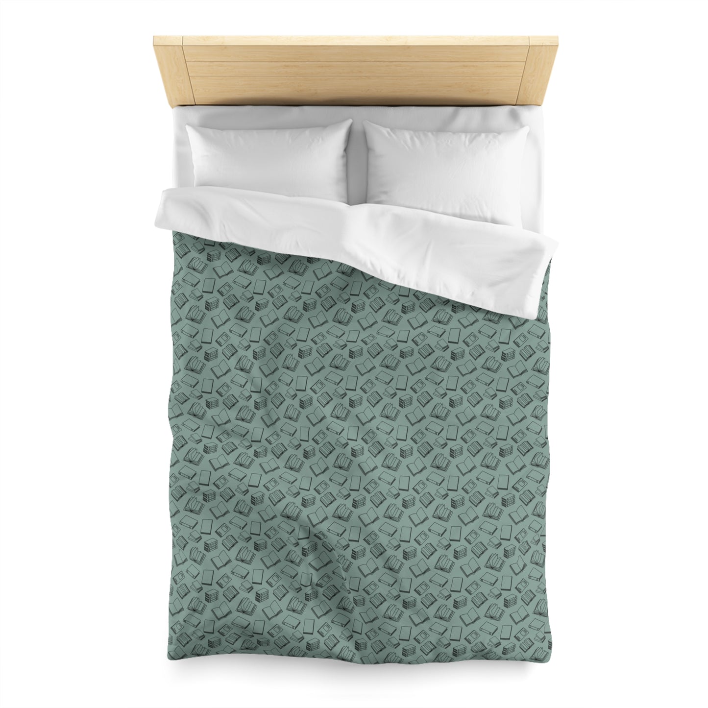 Books Books Books Microfiber Duvet Cover