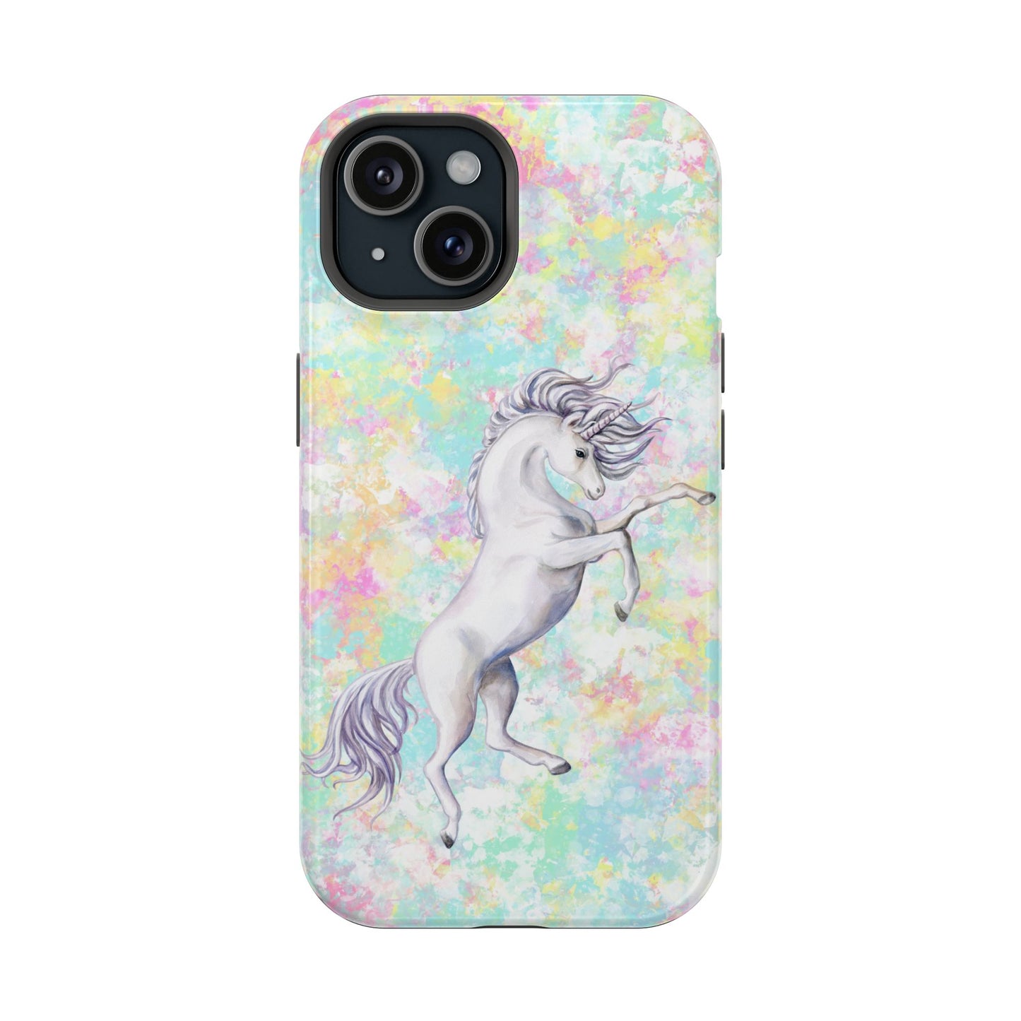 Pastel Pegasus MagSafe® Compatible Tough Case for iPhone