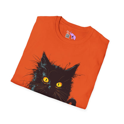 Black Kitten Adult T-shirt