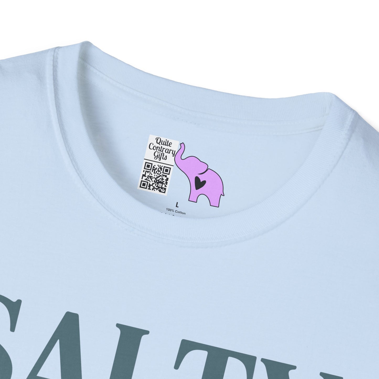 Salty LIl' Beach Adult T-shirt