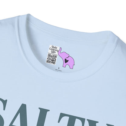 Salty LIl' Beach Adult T-shirt