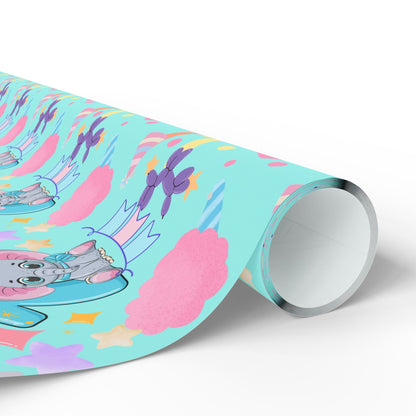 Kids 1st Birthday (Baby circus) Wrapping Paper