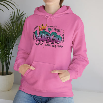 Virgo Street Art Heavy Blend™ Hooded Sweatshirt