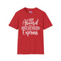 All Aboard The Hot Mess Express Adult T-shirt