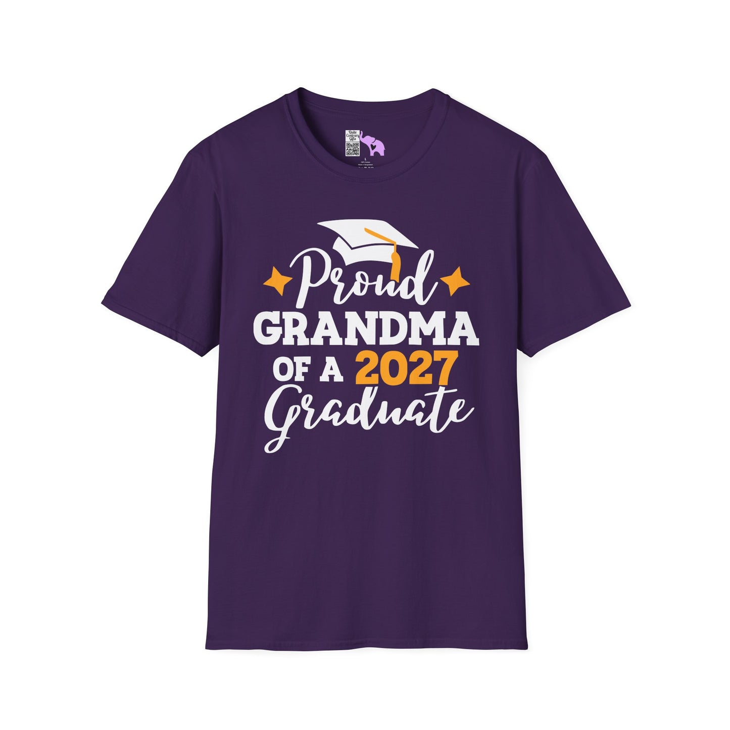 Proud Grandma of a 2027 Graduate Adult T-shirt