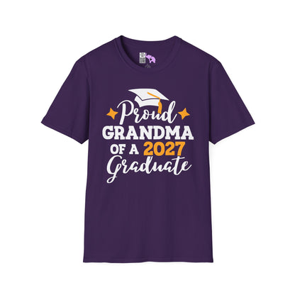 Proud Grandma of a 2027 Graduate Adult T-shirt