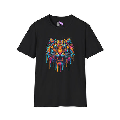 Colorful Tiger Adult T-shirt
