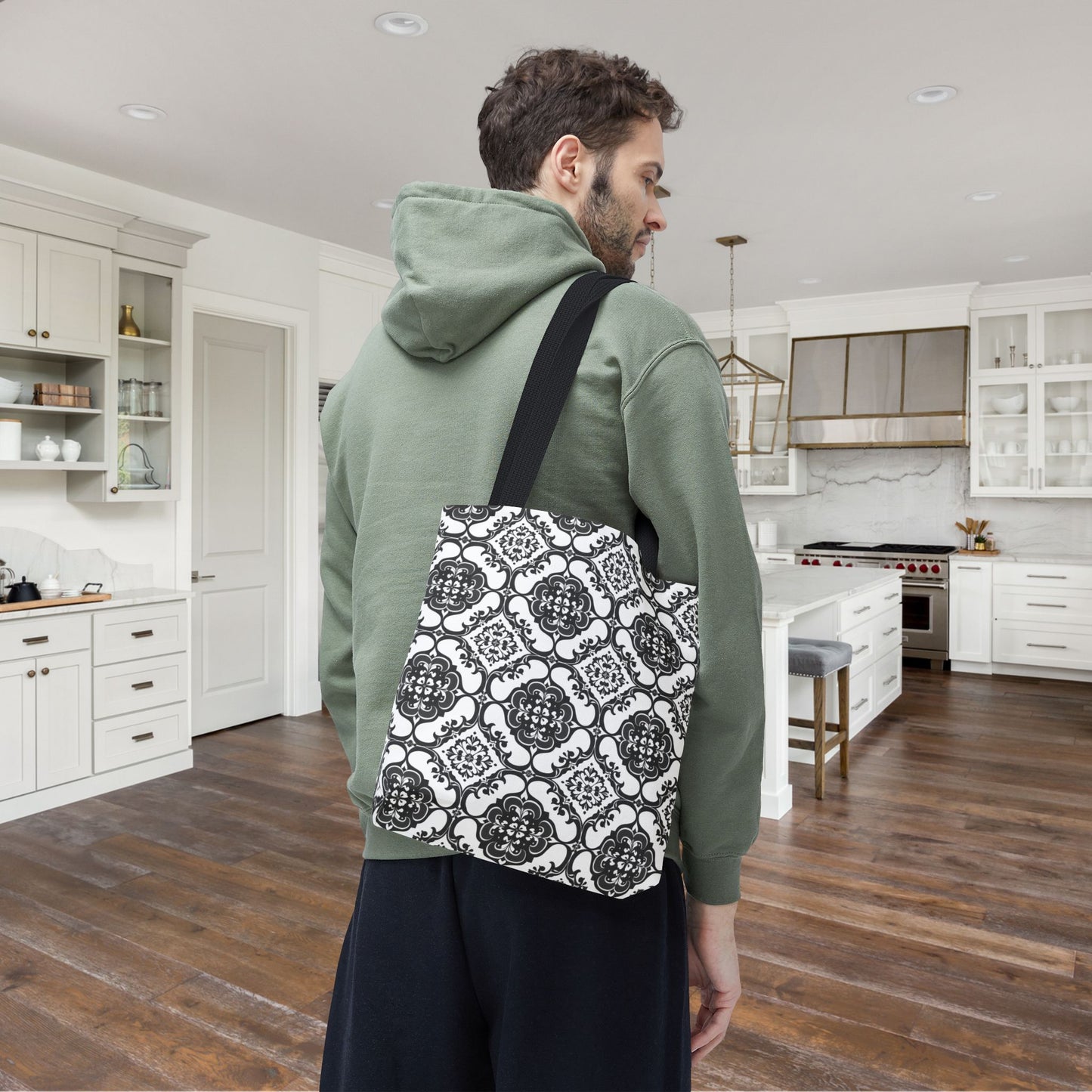 Ornamental Symmetry Canvas Tote Bag