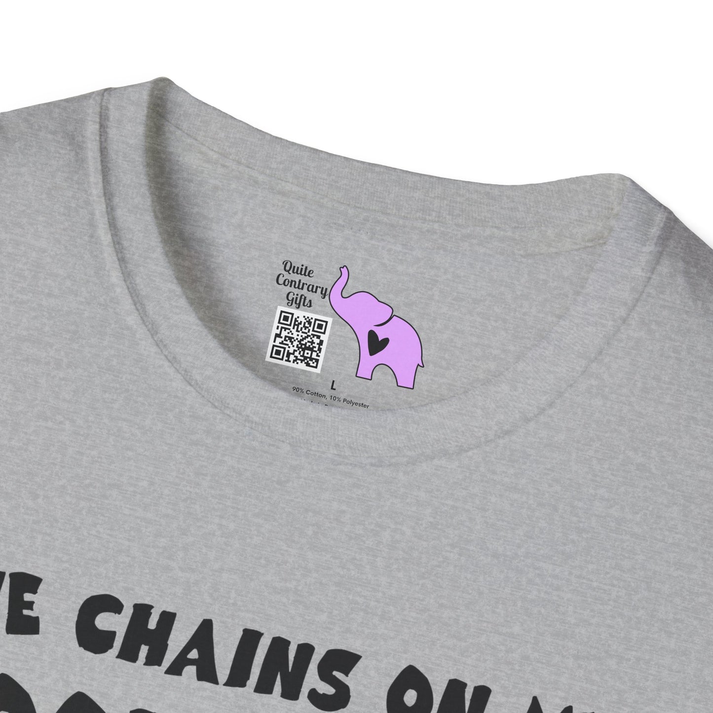 The Chains On My Mood Swing Just Snapped...Run Adult T-shirt