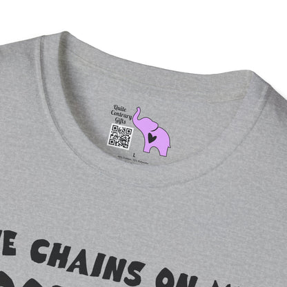 The Chains On My Mood Swing Just Snapped...Run Adult T-shirt