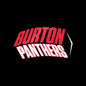 Burton Panthers (Angled, White) Decal