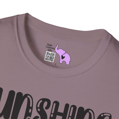 Sunshine Mixed With A Little Hurricane Adult T-shirt