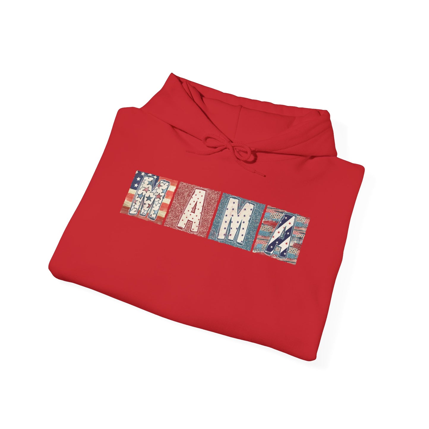 Mama (Patriotic) Heavy Blend™ Hooded Sweatshirt
