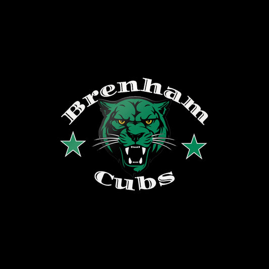 Brenham Cubs Classic (White) Decal
