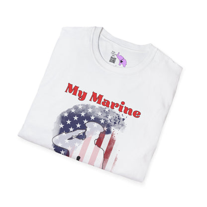 My Marine My Son (Dad) Adult T-shirt