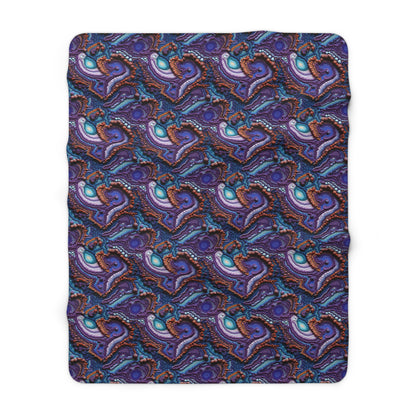 Living Stone Veins Fleece Blanket